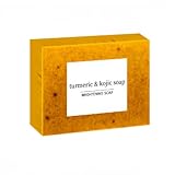 LOPHE Kojisäure-Seife, 100g Kurkuma Seifenstück für Gesicht und Körper,...