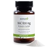Sanuvit® - NAC 800 mg pro Kapsel | 180 Kapseln | Hochdosiert |...