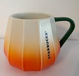 STARBUCKS Kürbis Tasse Halloween 2025 Limited Edition orange weiß Pumpkin...