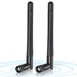 Bingfu Dual Band WiFi Antenne 3dBi SMA Stecker Antenne (2er-Pack) für WiFi...