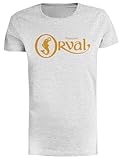 Trpist-Orvl Graues Kurzarm-T-Shirt Für Damen