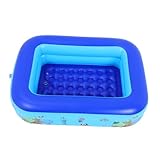 Vaguelly Aufblasbarer Kinderpool PVC Wasser matratze Schwimmspielzeug für...