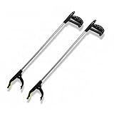 ANGEL 2er-Set Greifzange 76 cm – Aluminium Greifhilfe mit Magnetspitze,...