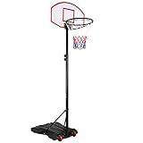 Sportana Basketballkorb 172-210cm Ringhöhe verstellbar 30kg Standfuß...