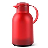Emsa N40117 Samba Isolierkanne |1,5 Liter | Quick Press Verschluss | 12h...