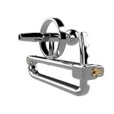 Kutocesy Edelstahl Chastity Cage Männer mit Abnehmbarem Harnröhrenstecker...