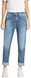 Replay Damen Jeans Marty Boyfit ResinPlus+, Blau (Medium Blue 009), 23W /...