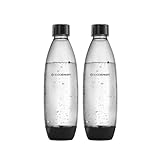 SodaStream 1L BPA-freie FUSE Kunststoffflasche schwarz |...