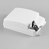 Schützende abschließbare Steckdosenbox 86 Typ mit Schlüssel für...