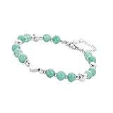 Unisex-Armband mit echten Steinperlen, bequeme Passform, Schmuck für den...