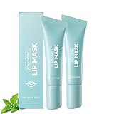 Soothing Prep Lip Mask, Cooling Peel-Off Lip Mask, Plumping & Hydrating...