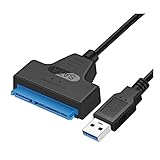 Sujurio USB Kabel 3 auf USB 3.0 Adapter USB Adapter Kabel Unterstützung...