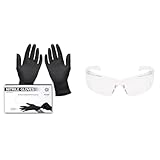 Ritter Premium Nitrilhandschuhe schwarz 100 Stück & 3M Virtua AP...