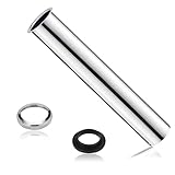 Universal Tauchrohr für Siphon, 20 cm Verlängerung Rohr Abfluss,...