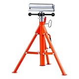 VEVOR Rollenständer 1134kg Tragfähigkeit Rollenbock #45 Stahl Rollbock...