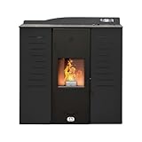 STUFE A PELLET ITALIA Italia 25 KW | Hydro-Pelletöfen für Heizung und...