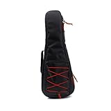 LOLIPPYY 24 Gitarrentasche Guitar Bag gittarentaschen Rotes Gitarrenetui...