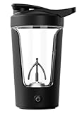 Panlouting Elektrische Protein Shaker Flasche | 450ml | USB Aufladbar |...