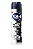 NIVEA MEN Black & White Invisible Deo Spray, Deodorant mit...