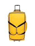 Eastpak Tarp Duffl'R Wheel Tarp Duffle Bag, Yolk, Eigelb, Modern