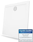 Art-of-Baan® Duschwanne 90x90 cm I Duschwanne aus Sanitär-Acryl I sehr...