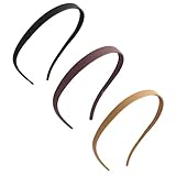 3 Stück Kein Kopfschmerz Haarreif,Haarreifen für Brillenträger, Dünne...