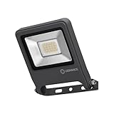 LEDVANCE LED Fluter, Leuchte für Außenanwendungen, Warmweiß, 151,0 mm x...