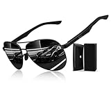 CGID Sonnenbrille Herren Pilotenbrille Polarisiert Al-Mg Metallrahmen...