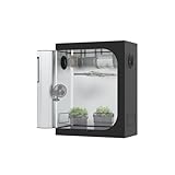 The Grow Deluxe D600 Growzelt 120x60x150 cm - Indoor Anbauzelt mit...