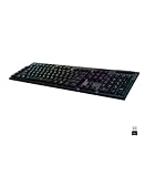 Logitech G915 LIGHTSPEED kabellose mechanische Gaming-Tastatur, Taktiler...