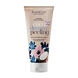 Jean & Len Duschpeeling Hafermilch & Kokos, mit Peeling-Partikel aus...
