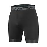 X-TIGER Fahrradhose Herren Radlerhose Gepolsterte Radhose Fahrradunterhose...