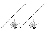 Lineaeffe 2X Brandungsangel Set Tele Surf Combo 3,60m Angelrute +...