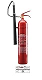 Gloria KS 5 ST CO2 Feuerlöscher 5kg Kohlendioxid f. elektrischen Anlagen...