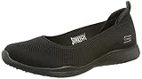 Skechers Damen Microburst 2.0 BE Iconic Sneaker, Black Stretch Fit Knit...