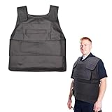 Hocomay Stichschutzweste, Verstellbare Stichsichere Weste für Männer mit...
