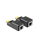 1080P HDMI auf RJ45 Extender Adapter 60M, BolAAzuL HDMI Extender 1080P 60Hz...