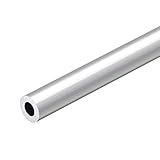 sourcing map 6063 Aluminium Rundrohr Aluminiumrohre 300mm Länge 15mm...