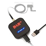 DAB+ Digital Radio Box Antenne mit Verstärkter Antenne DAB Adapter für...