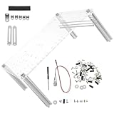 Garneck Offenespc Gehäuse Halterung für Matx Mainboard Transparentes...