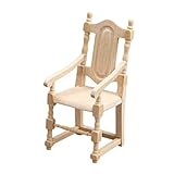 UPKOCH Sessel Vintage-Dekor Modell von Holzstühlen Mini-Stuhl-Dekor...