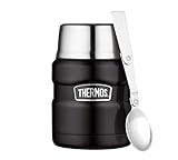 Thermos STAINLESS KING FOOD JAR 0,47l, black, Thermosbehälter aus...