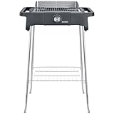SEVERIN Style Evo Elektrogrill mit Standuntergestell und Ablagerost,...