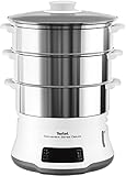 Tefal VC502D Convenient Series Deluxe Dampfgarer | einfacher Touchscreen |...