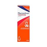 Mucosolvan® Tropfen | 50 ml | Hustenlöser bei Husten und festsitzendem...
