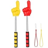 GLEAVI Ausziehbarer Teleskop Zeigestab mit Weichen Griffen 2 Stück für...