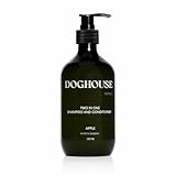 Doghouse Nordic 2-in-1 Hundeshampoo und Spülung – 500ml Apfel: Mildes,...