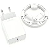 25W Schnellladegerät und Ladekabel for iPhone - Schnellladekabel für...