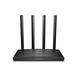 TP-Link Archer C6 Dualband Gigabit WLAN-Router (867Mbit/s 5GHz + 300Mbit/s...