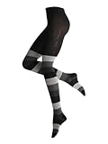 Vincent Creation Strumpfhose Damen Baumwoll Strickstrumpfhose,...